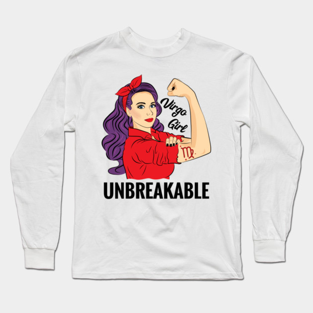 Astrology Virgo Girl Unbreakable